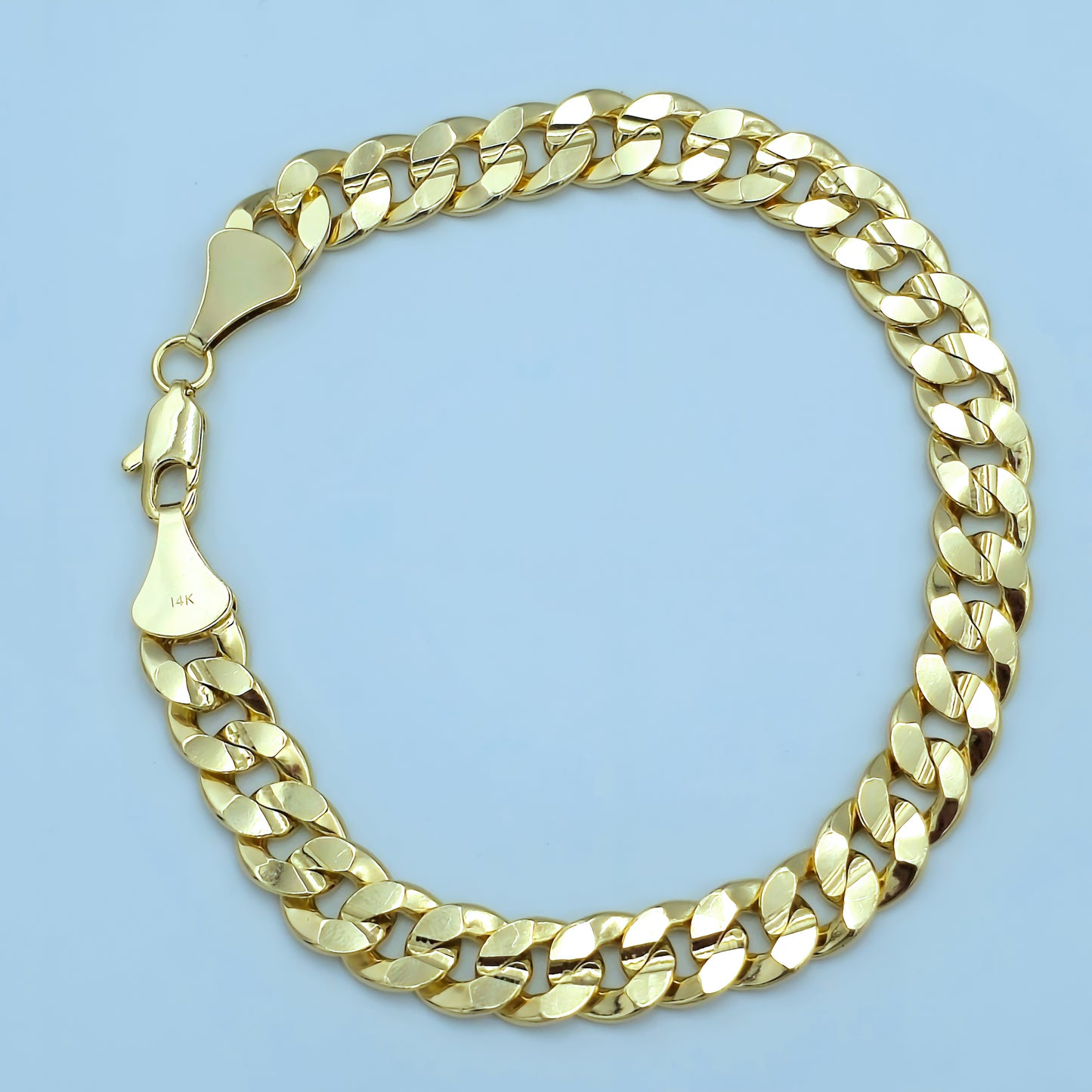 14K Gold Plated Jesus Chain & Bracelet Set – Unisex, 24” & 8